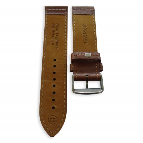 Bracelete para Relógio em Pele